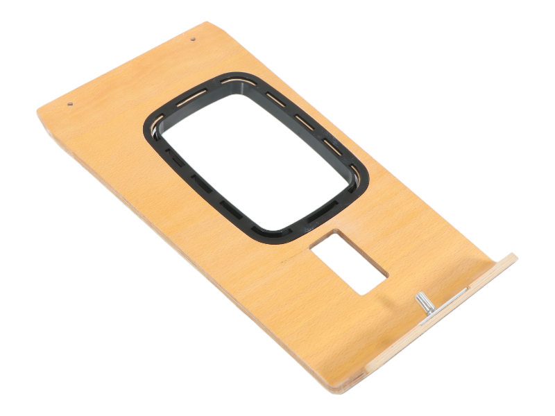 Burl wood switch board / 1 switch for Mercedes Benz R107 - manual transmission - Image 4