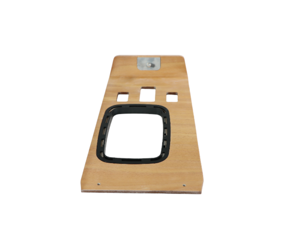 Zebrano wood switch board / 3 switches for Mercedes R107 71-81 - Image 5
