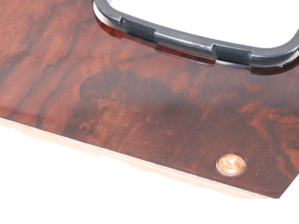 Burl wood switch board / 3 switches for Mercedes Benz R107 manual transmission - Image 4