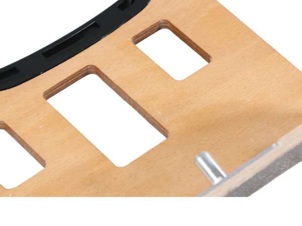 Burl wood switch board / 3 switches for Mercedes Benz R107 manual transmission - Image 7