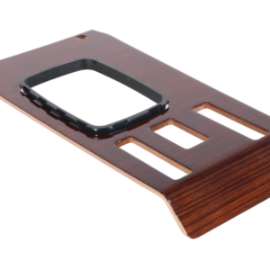 Zebrano wood switch board / 3 switches for Mercedes C107 - manual transmission