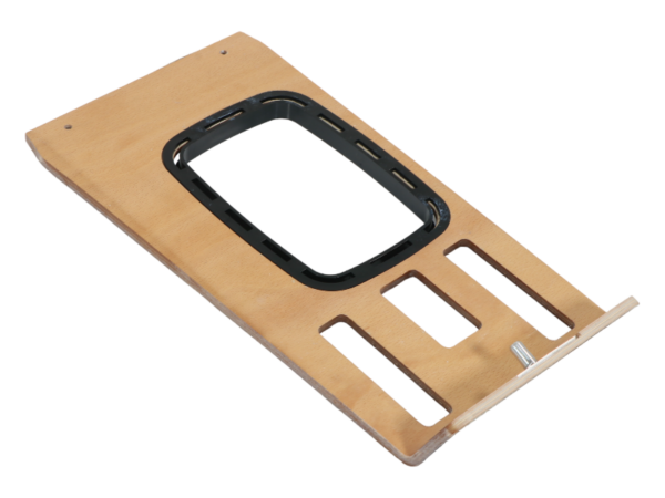 Burl wood switch board / 3 switches for Mercedes Benz C107 manual transmission - Image 4