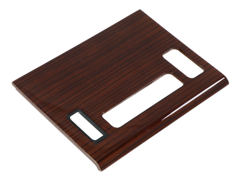 Zebrano wood cover for air conditioning console on the Mercedes R107 - 85 - Image 2