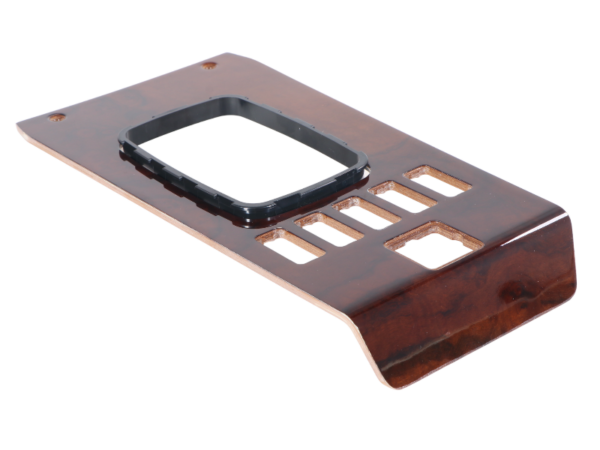 Zebrawood switchboard / 6 switches for Mercedes R107 81-89 - manual transmission