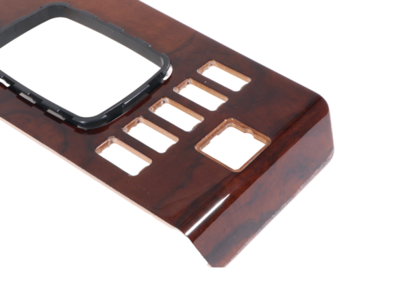 Zebrawood switchboard / 6 switches for Mercedes R107 81-89 - manual transmission - Image 3