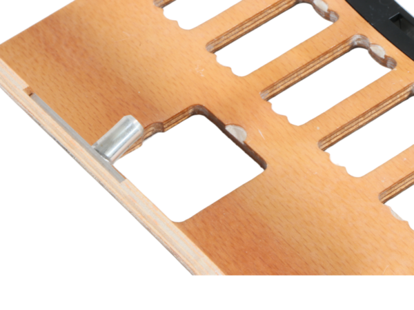 Zebrawood switchboard / 6 switches for Mercedes R107 81-89 - manual transmission - Image 5