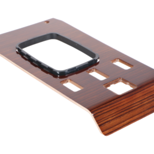 Zebrawood switchboard / 4 switches for Mercedes R107 85-89 - manual transmission