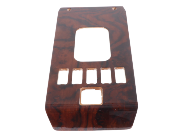 Burl wood switch board / 6 switches for Mercedes Benz R107 automatic - Image 2