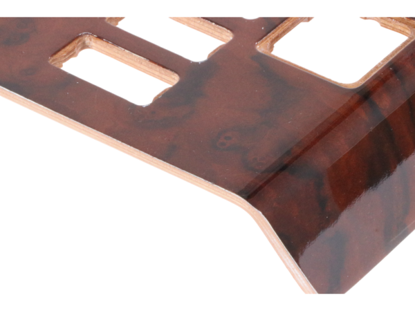 Burl wood switch board / 6 switches for Mercedes Benz R107 automatic - Image 8