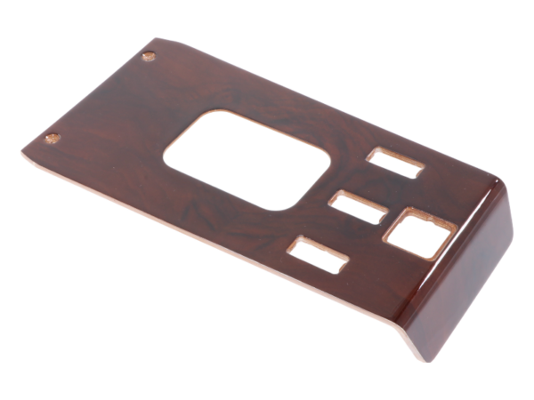 Burl wood switch board / 4 switches for Mercedes Benz R107 automatic 85-89 - Image 3