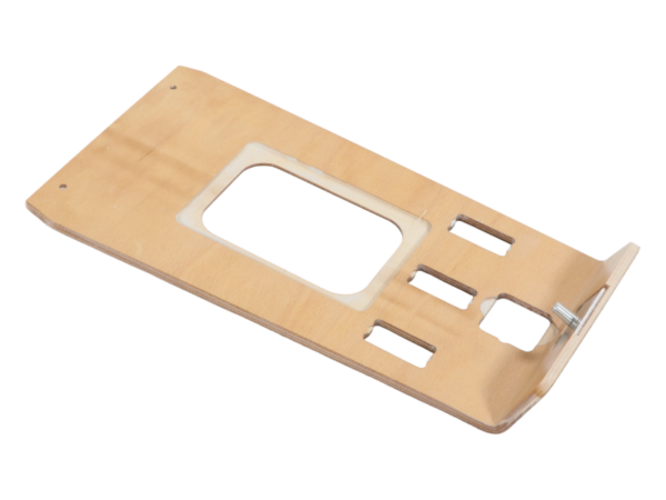 Burl wood switch board / 4 switches for Mercedes Benz R107 automatic 85-89 - Image 4