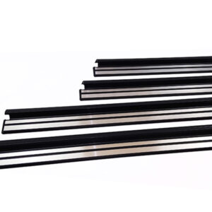 Door sill strip set black for Mercedes W124