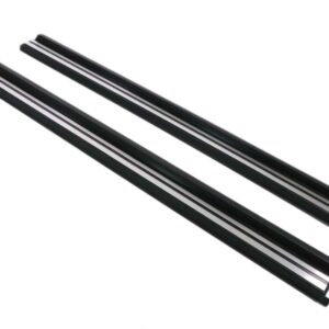 B-stock: Door sill set black for Mercedes 124 Coupe