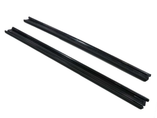 B-stock: Door sill set black for Mercedes 124 Coupe - Image 3