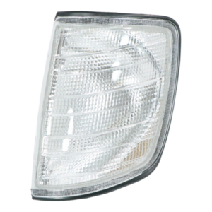 Blinker light left without lamp socket, white for Mercedes W124