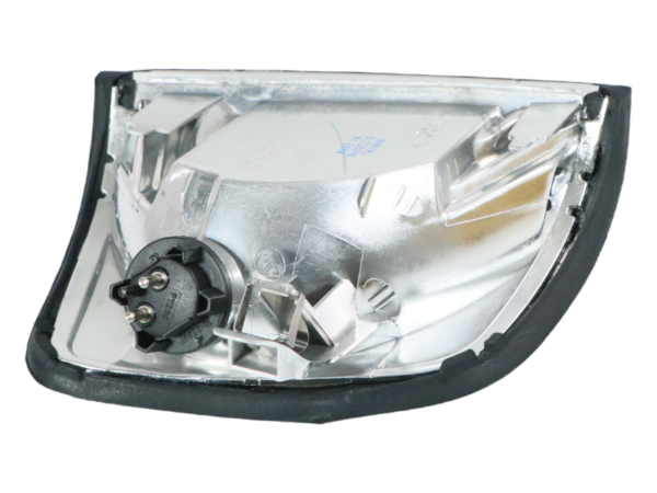 Blinker light left with lamp socket, smoke gray for Mercedes W124 - Image 2