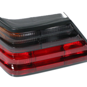 Rear light, without lamp socket, smoke gray, left for Mercedes W124