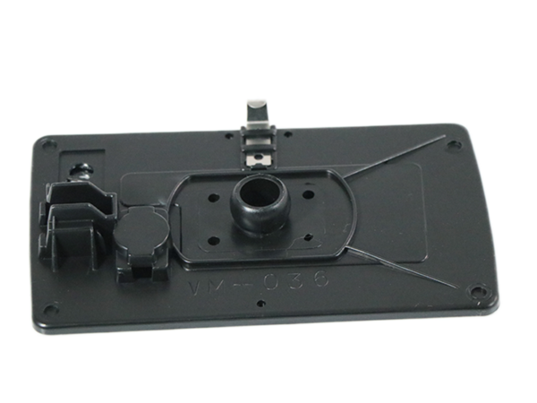 Mirror glass, exterior mirror, flat, left, adjustment by linkage for Mercedes W124 / W201 - Image 2