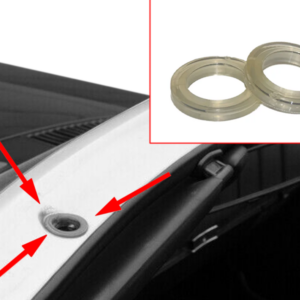 2x rubber ring / pad at the top of the window frame top pin for Mercedes R107