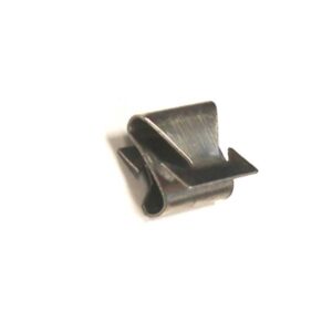 Clip for decorative strip on the Mercedes R107 glove compartment