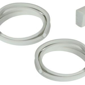 2x Dichtung Dichtungsgummi 85cm fuer Mercedes Streuscheibe / Scheinwerfer R107