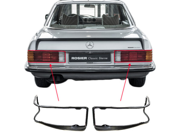 Seals for Mercedes R107 rear light