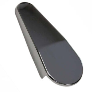 Chrom Blende oben links fuer Mercedes R107 Fahrersitz bis 8/77