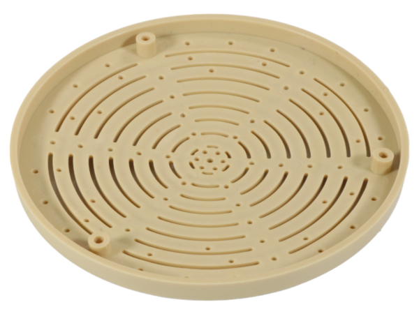 Speaker grille cream for Mercedes Benz hat shelf | W107 / W123 / W116 / G models - Image 3