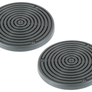 2x speaker grilles for Mercedes Benz parcel shelf | W107 / W123 / W116 / G models black