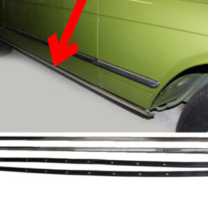 Sill trim set for Mercedes SL/C Coupe C107