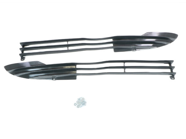 Air grille set below for Mercedes R107 front apron