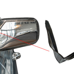 Sealing rubber exterior mirror left for Mercedes W116