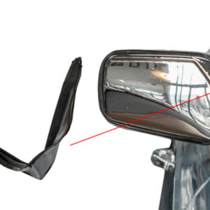 Sealing rubber exterior mirror right for Mercedes W116