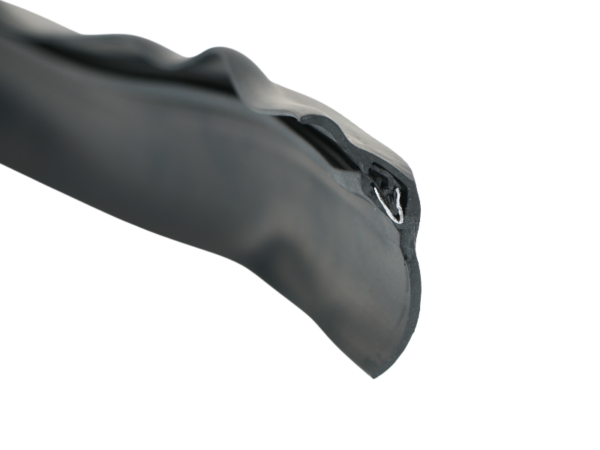 Sealing center piece on the bottom of the windscreen for Mercedes W116 - Image 6