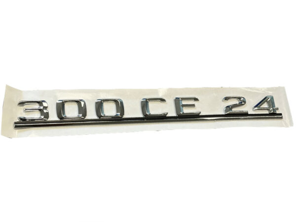 Nameplate 300CE 24 for Mercedes C124 / A124