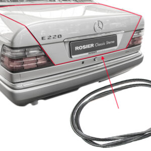 Premium boot lid seal for Mercedes W124 Coupe & Cabrio