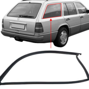 Sealing frame right for rear side window Mercedes S124