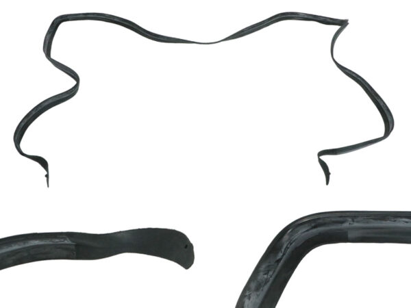 Rear window seal under decorative frame left/top/right for Mercedes C124