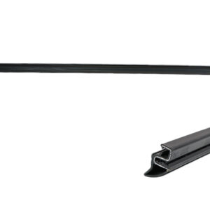 Seal inside right for Mercedes C126 rear side window