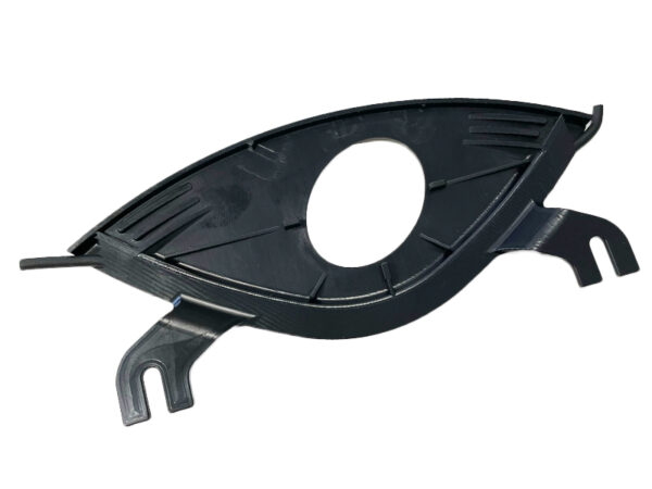 Decorative strip on the right side of the convertible top compartment for Mercedes-Benz R129 - Image 2