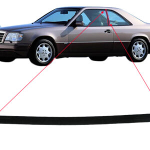 Sealing rear side window left for Mercedes A124 / C124