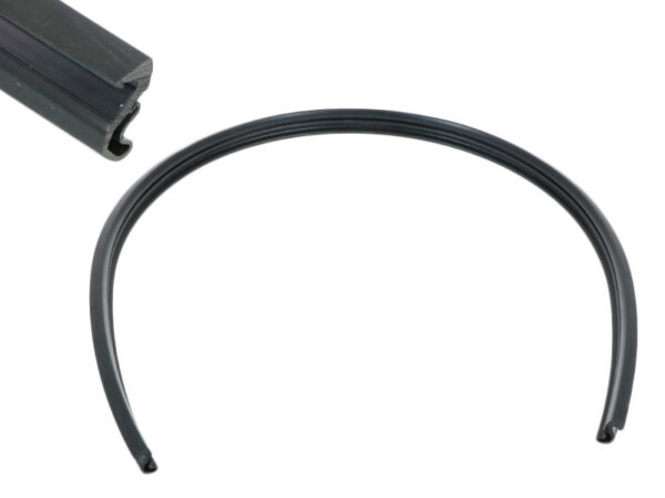Sealing sill strip / paneling strip below for Mercedes W124 from 09/89