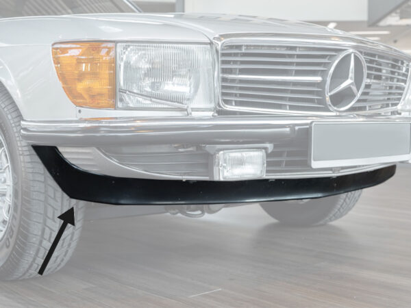 Front spoiler for Mercedes R107 until 9/1985 - Image 5