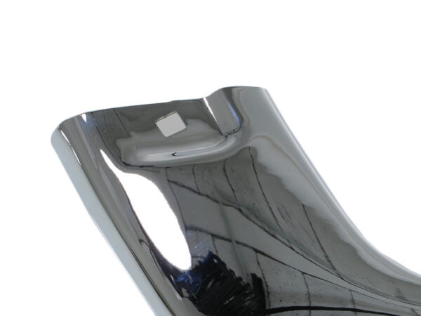 Chrome cover left for front Mercedes W126 bumper - Image 3