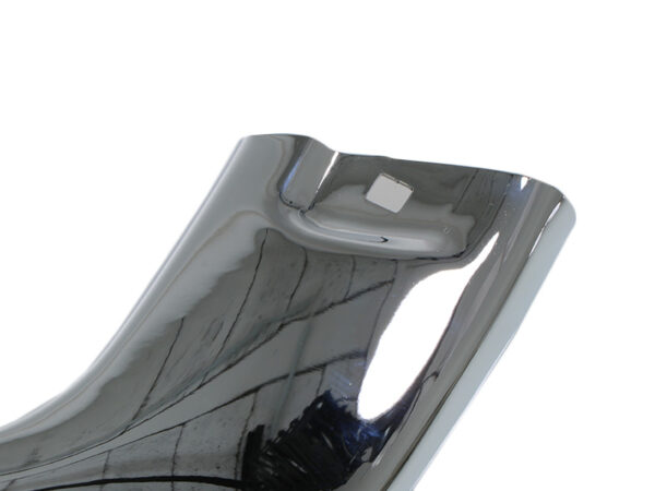 Chrome cover right for front Mercedes W126 bumper - Image 3