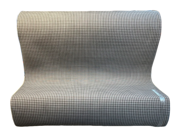 1 running meter Sportline cover material gray blue for Mercedes R107 W124 W201 - Image 2