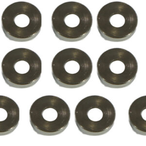 10 x chrome rosette for Mercedes W113 countersunk screw