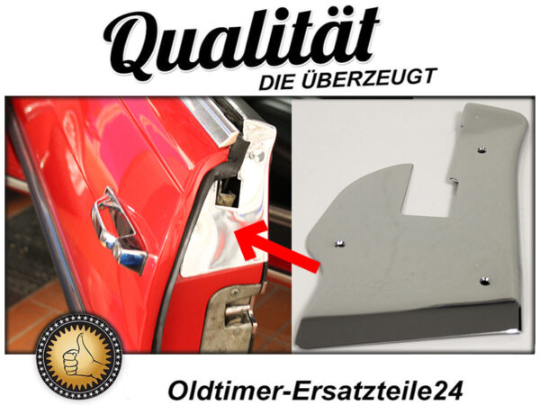 Cover panel on the left rear door for Mercedes R107 - Image 2
