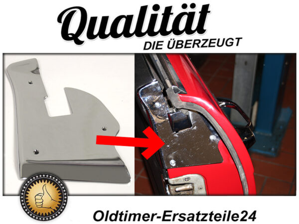 Cover panel right rear door for Mercedes R107