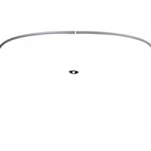 3-piece trim set on Mercedes R107 top lid.